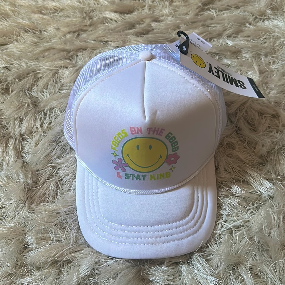 Smiley Trucker Hat